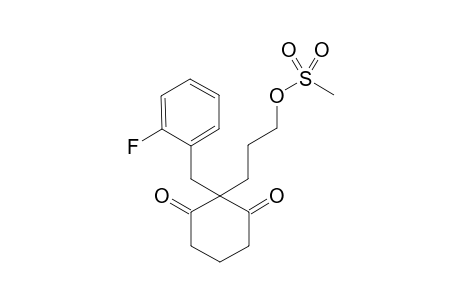 3-(1-(2-fluorobenzyl)-2,6-dioxocyclohexyl)propyl methanesulfonate