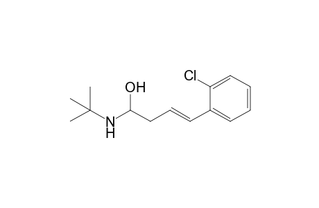 1-(t-Butylamino)-4-(2'-chlorophenyl)but-3-en-1-ol