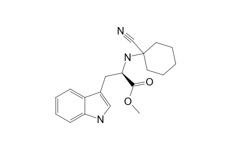 N-(1-CYANOCYCLOHEXYL)-L-TRYPTOPHAN-METHYLESTER