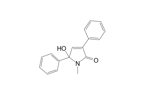 5-Hydroxy-1-methyl-3,5-diphenyl-1H-pyrrol-2(5H)-one
