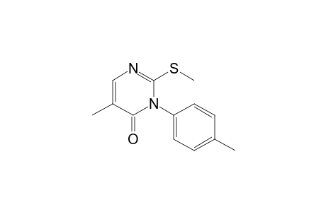 2-Methylsulfanyl-5-methyl-3-p-tolylpyrimidin-4(3H)-one