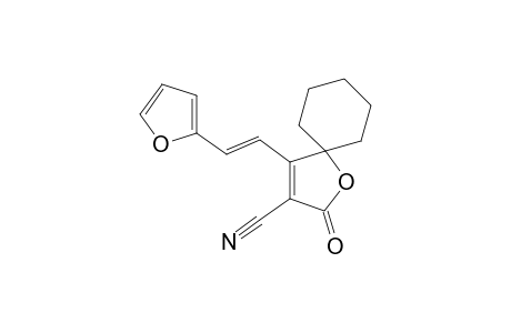 Spiro[3-Cyano-4-(furan-2-ylvinyl)-2(5H)-furanone-5,1'-cyclohexane]