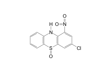 3-CHLORO-1-NITROPHENOTHIAZINE, 5-OXIDE