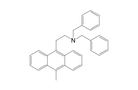 N,N-Dibenzyl-2-(10-methyl-anthracen-9-yl)ethylamine