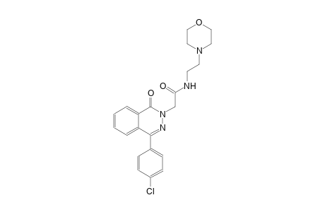 2-(4-(4-chlorophenyl)-1-oxo-2(1H)-phthalazinyl)-N-[2-(4-morpholinyl)ethyl]acetamide