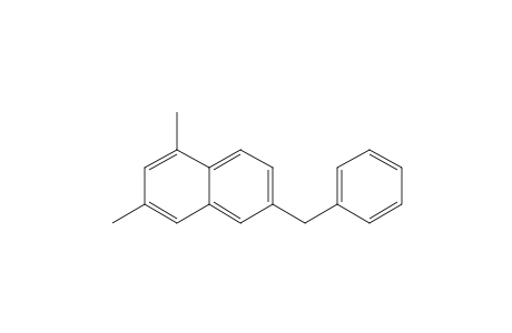 2-Benzyl-5,7-dimethylnaphthalene