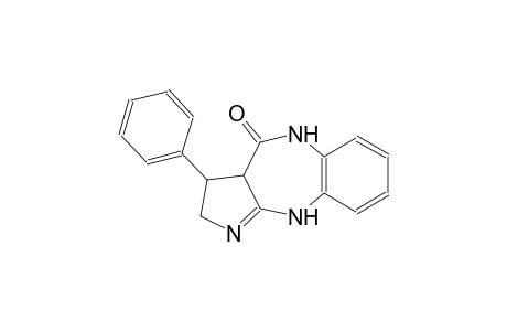 3-phenyl-3,3a,5,10-tetrahydropyrrolo[2,3-b][1,5]benzodiazepin-4(2H)-one