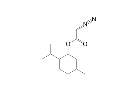 Diazoacetic acid, 2-isopropyl-5-methylcyclohexyl ester