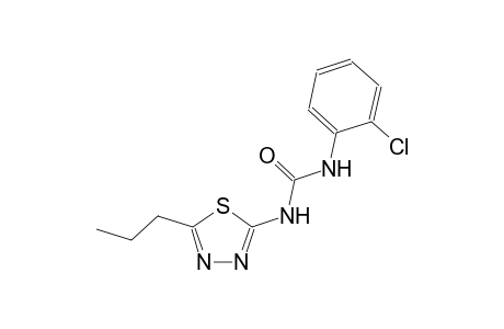 urea, N-(2-chlorophenyl)-N'-(5-propyl-1,3,4-thiadiazol-2-yl)-