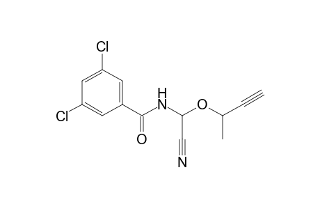 Benzamide, 3,5-dichloro-N-[cyano[(1-methyl-2-propynyl)oxy]methyl]-