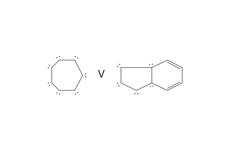 Hapto-5-indenyl-cycloheptatrienyl-vanadium