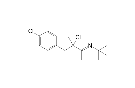 N-[3'-Chloro-3'-methyl-4'-(4"-chlorophenyl)-2'-butylidene]-(t-butyl)amine