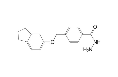 4-[(2,3-dihydro-1H-inden-5-yloxy)methyl]benzohydrazide