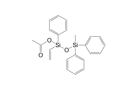 1-acetoxy-3-methyl-1,3,3-triphenyl-1-vinyldisiloxane