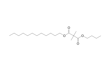 Dimethylmalonic acid, butyl dodecyl ester