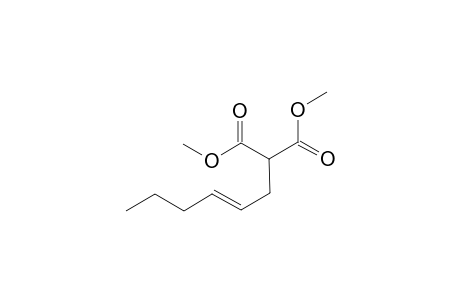 2-[(E)-hex-2-enyl]malonic acid dimethyl ester