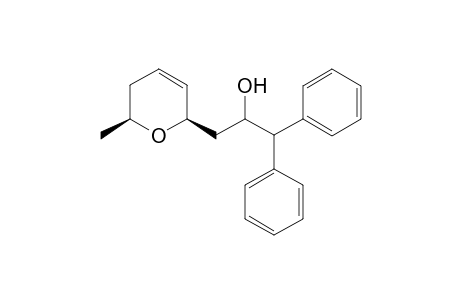2,6-cis-3-(6-methyl-5,6-dihydro-2H-pyran-2-yl)-1,1-diphenylpropan-2-ol