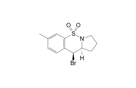 (10S,10aS)-10-Bromo-7-methyl-2,3,10,10a-tetrahydro-1H-benzo[e]pyrrolo[1,2-b][1,2]thiazine 5,5-dioxide