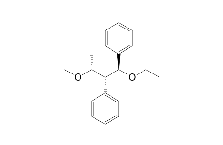 (1R*,2R*,3S*)-1,2-DIPHENYL-1-ETHOXY-3-METHOXYBUTANE