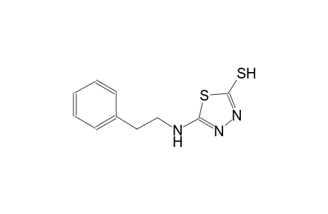 5-[(2-phenylethyl)amino]-1,3,4-thiadiazol-2-yl hydrosulfide