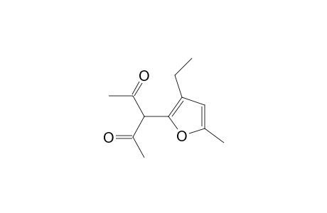 3-(3-Ethyl-5-methyl-2-furanyl)-2,4-pentanedione