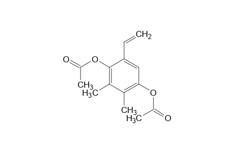 HYDROQUINONE, 2,3-DIMETHYL-5- VINYL-, DIACETATE