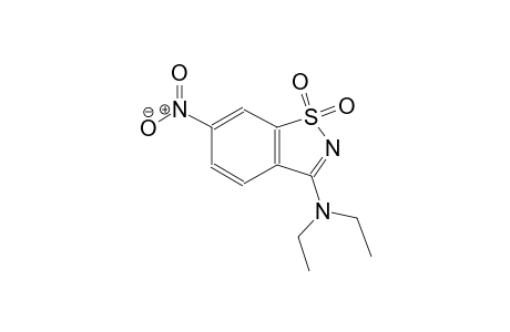 1,2-benzisothiazol-3-amine, N,N-diethyl-6-nitro-, 1,1-dioxide