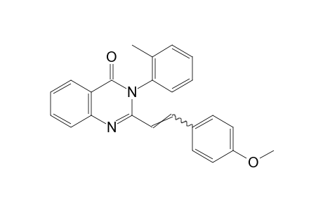 2-(p-methoxystyryl)-3-(o-tolyl)-4(3H)-quinazolinone