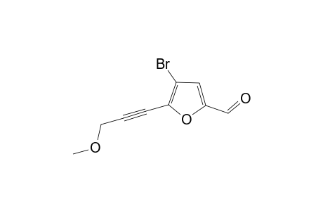 3-Bromo-2-(3'-methoxypro-1'-ynyl)furan-5-carbaldehyde