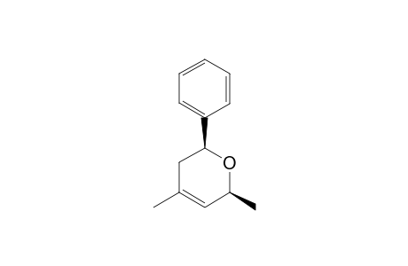 (2RS,6RS)-2,4-DIMETHYL-6-PHENYL-5,6-DIHYDRO-2H-PYRAN