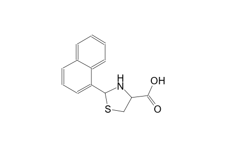 4-thiazolidinecarboxylic acid, 2-(1-naphthalenyl)-, (4R)-