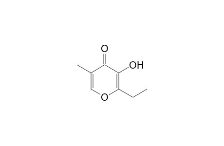 3-Hydroxy-2-ethyl-5-methyl-4-pyrone