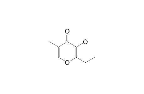 3-Hydroxy-2-ethyl-5-methyl-4-pyrone