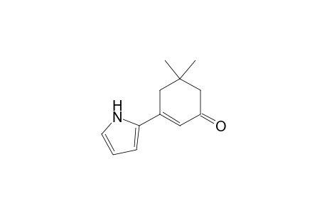 5,5-Dimethyl-3-(1H-pyrrol-2-yl)-cyclohex-2-enone