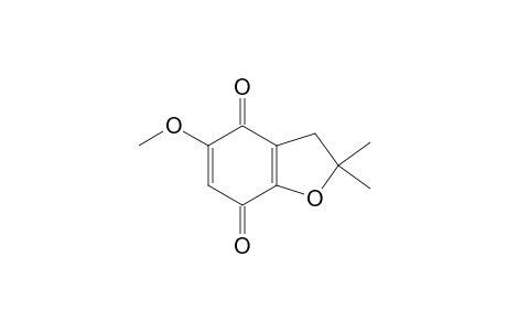 5-Methoxy-2,2-dimethyl-2,3-dihydrobenzofuran-4,7-dione