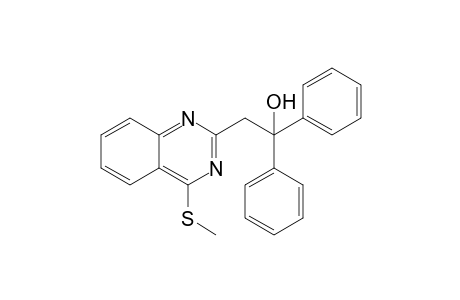 2-(2-Hydroxy-2,2-diphenylethyl)-4-(methylthio)quinazoline