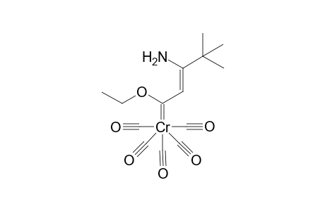 2Z-( 3-Amino-1-ethoxy-4,4-dimethyl-2-pentenylidene) pentacarbonyl chromium
