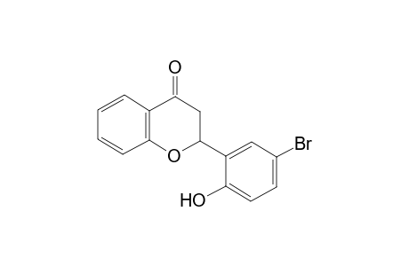 2-(5-Bromo-2-hydroxyphenyl)-2,3-dihydrochromen-4-one