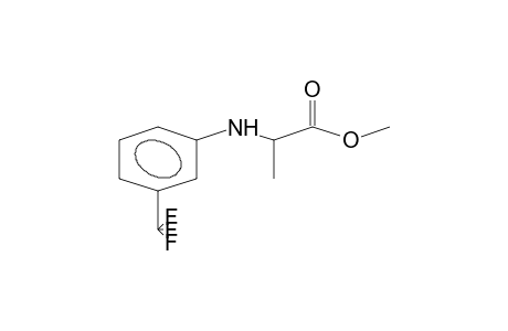 Methyl 2-[3-(trifluoromethyl)anilino]propanoate