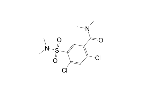 2,4-dichloro-5-[(dimethylamino)sulfonyl]-N,N-dimethylbenzamide