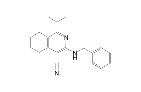4-isoquinolinecarbonitrile, 5,6,7,8-tetrahydro-1-(1-methylethyl)-3-[(phenylmethyl)amino]-