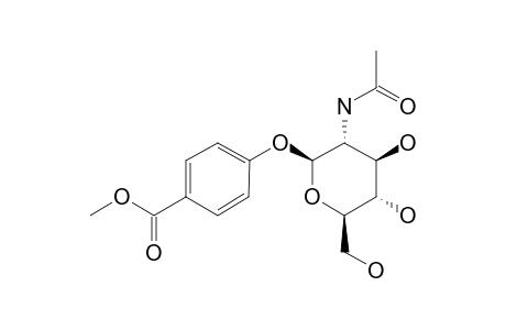 PARA-CARBOMETHOXYPHENYL-2-ACETAMIDO-2-DEOXY-BETA-D-GLUCOPYRANOSIDE