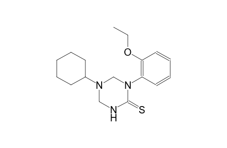 5-cyclohexyl-1-(2-ethoxyphenyl)tetrahydro-1,3,5-triazine-2(1H)-thione