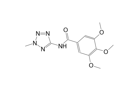 3,4,5-trimethoxy-N-(2-methyl-2H-tetraazol-5-yl)benzamide