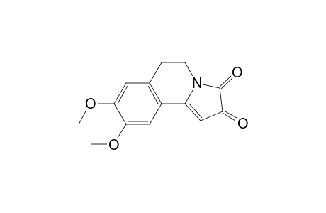 Pyrrolo[2,1-a]isoquinoline-2,3-dione, 5,6-dihydro-8,9-dimethoxy-
