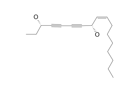 (3S,8S,Z)-HEPTADECA-9-EN-4,6-DIYNE-3,8-DIOL;OPLOPANDIOL