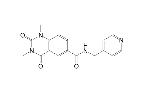 6-quinazolinecarboxamide, 1,2,3,4-tetrahydro-1,3-dimethyl-2,4-dioxo-N-(4-pyridinylmethyl)-