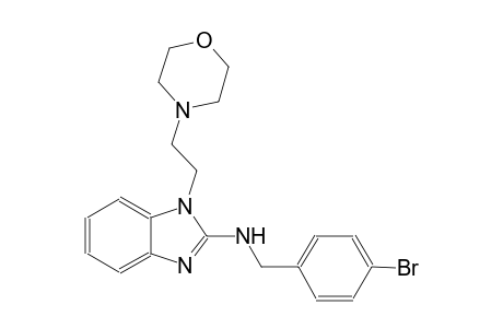 N-(4-bromobenzyl)-1-[2-(4-morpholinyl)ethyl]-1H-benzimidazol-2-amine