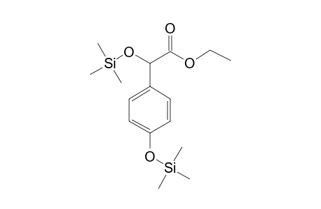Ethyl [(trimethylsilyl)oxy](4-[(trimethylsilyl)oxy]phenyl)acetate