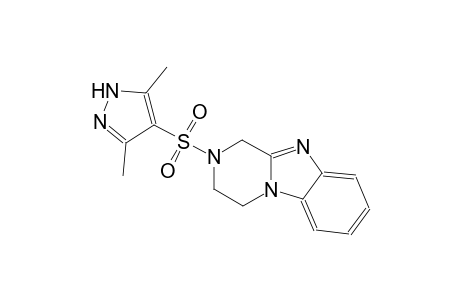 pyrazino[1,2-a]benzimidazole, 2-[(3,5-dimethyl-1H-pyrazol-4-yl)sulfonyl]-1,2,3,4-tetrahydro-